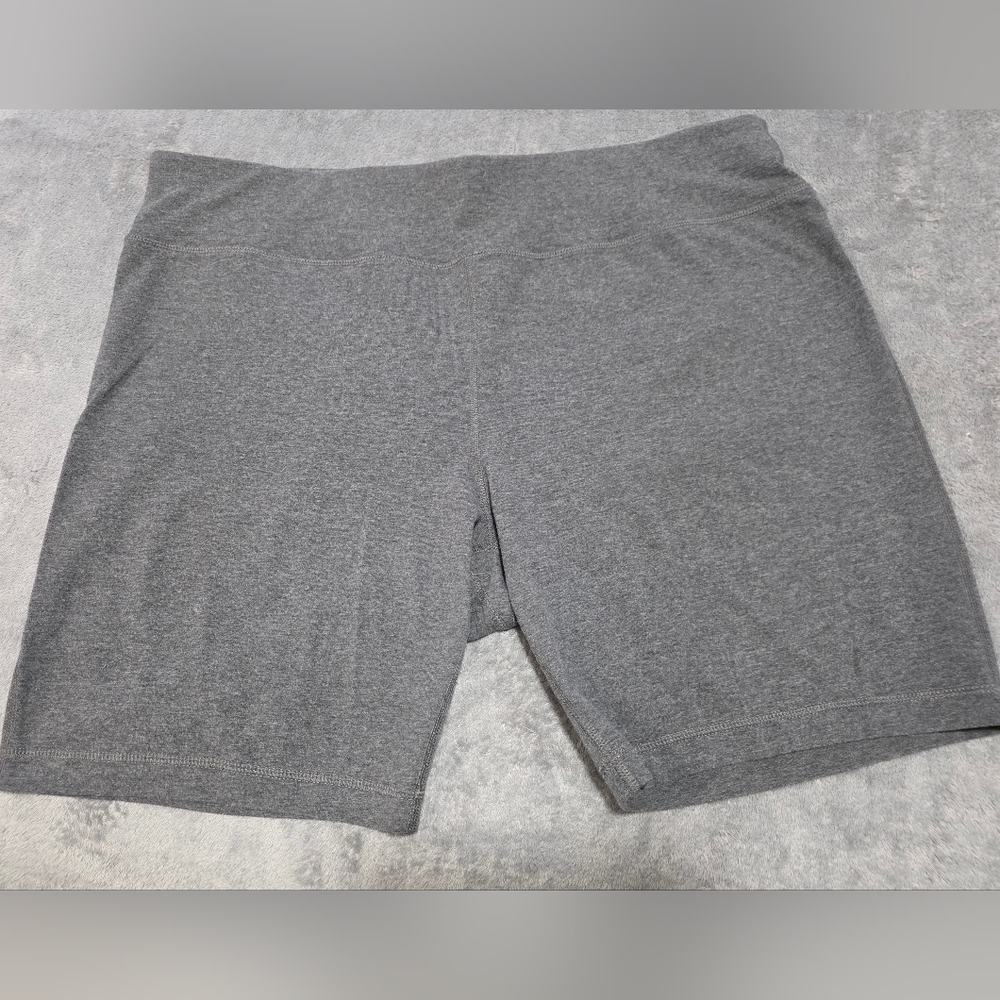 Rainbeau Curves Athletic Shorts, Dark Gray, Size 22-24